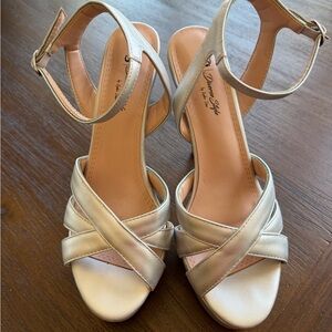 Silver Strappy Heels | Diverse Style by Sydne Dien | Worn Once